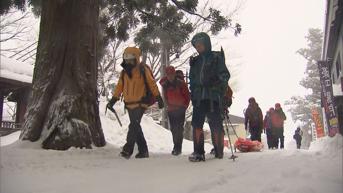 【速報】鳥取県の大山　遭難した男性を救助隊が発見　会話ができる状態