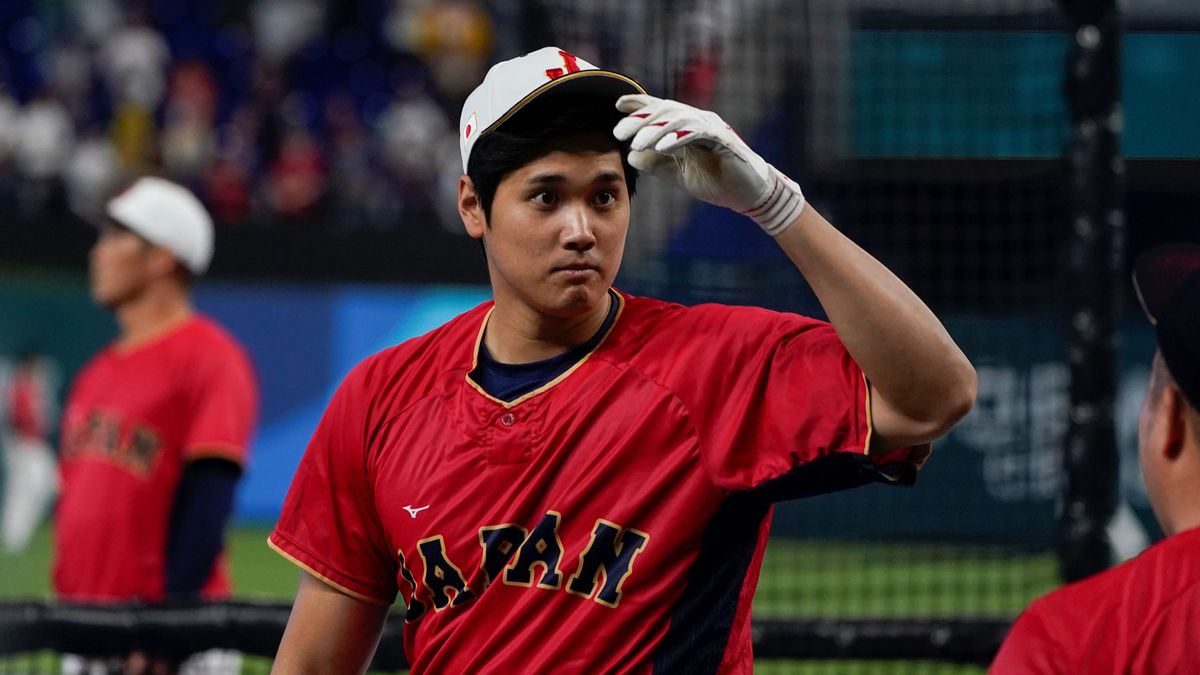 【WBC決勝】大谷翔平　同僚トラウトの三振にガッツポーズ　高橋宏斗の好投に喜び全開