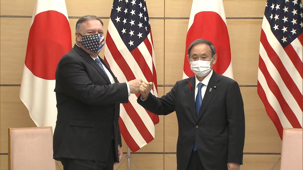 菅総理、米・ポンペオ長官と“初”対面外交
