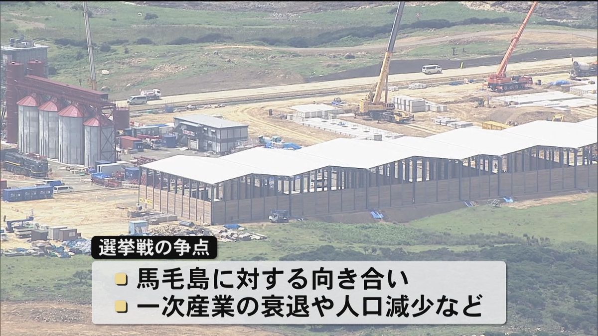 西之表市長選挙告示　過去最多に並ぶ現職と新人計6人が立候補　2月2日に投開票