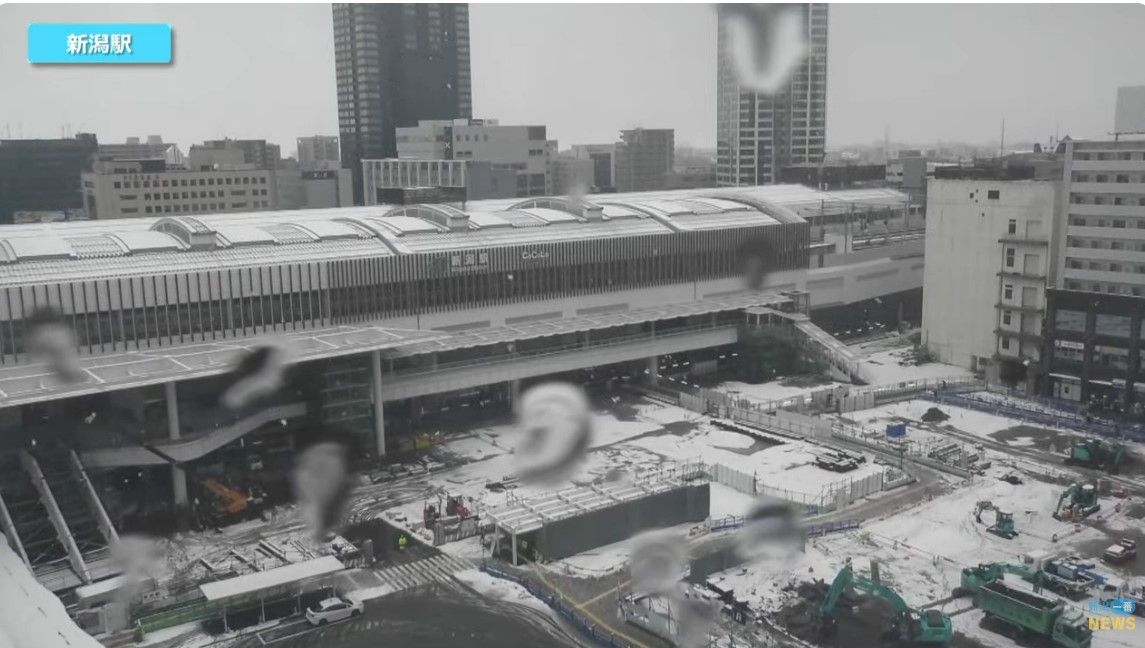 【気象情報】次第に冬型強まる　15日夜遅くにかけて突風に注意を　降雪予想は最大で平地5センチ、山沿い25センチ　大気の状態が非常に不安定《新潟》