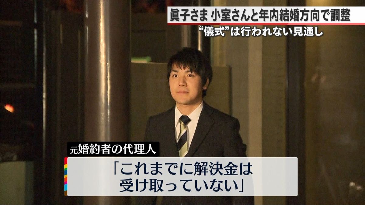 眞子さま、年内結婚方向で調整“儀式”なし