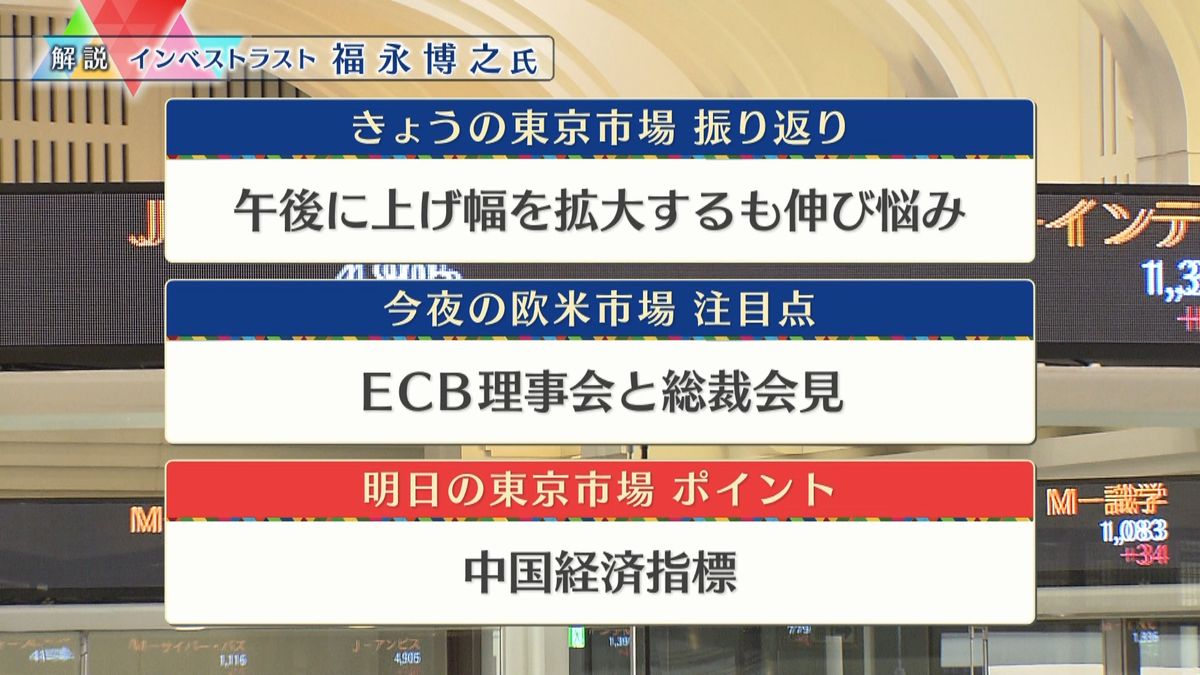 株価見通しは？　福永博之氏が解説