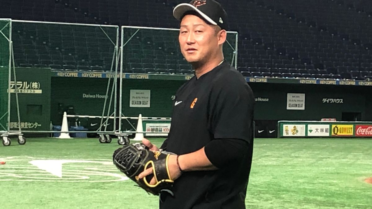 【巨人】中田翔　全体練習前に特守　川相コーチと約15分　原監督「プロ野球界で一番上手」