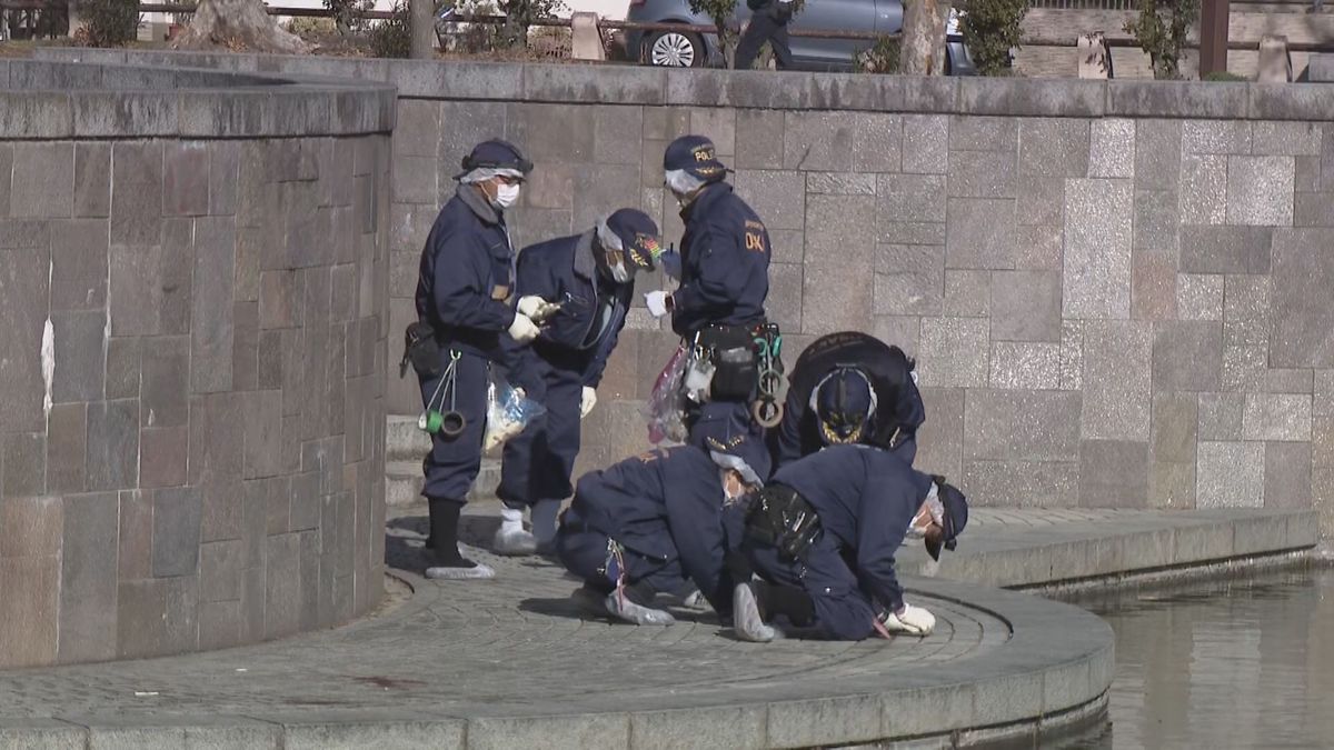 【速報】大阪・住吉公園で「男性が血を流して倒れている」顔面血まみれ、頭に打ちつけた痕…会話できず 事件・事故の両面で捜査