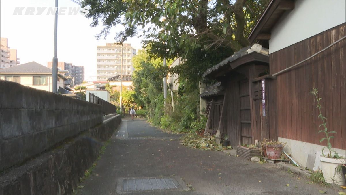 山口市中心市街地でまたクマ目撃 カキを食べた痕跡