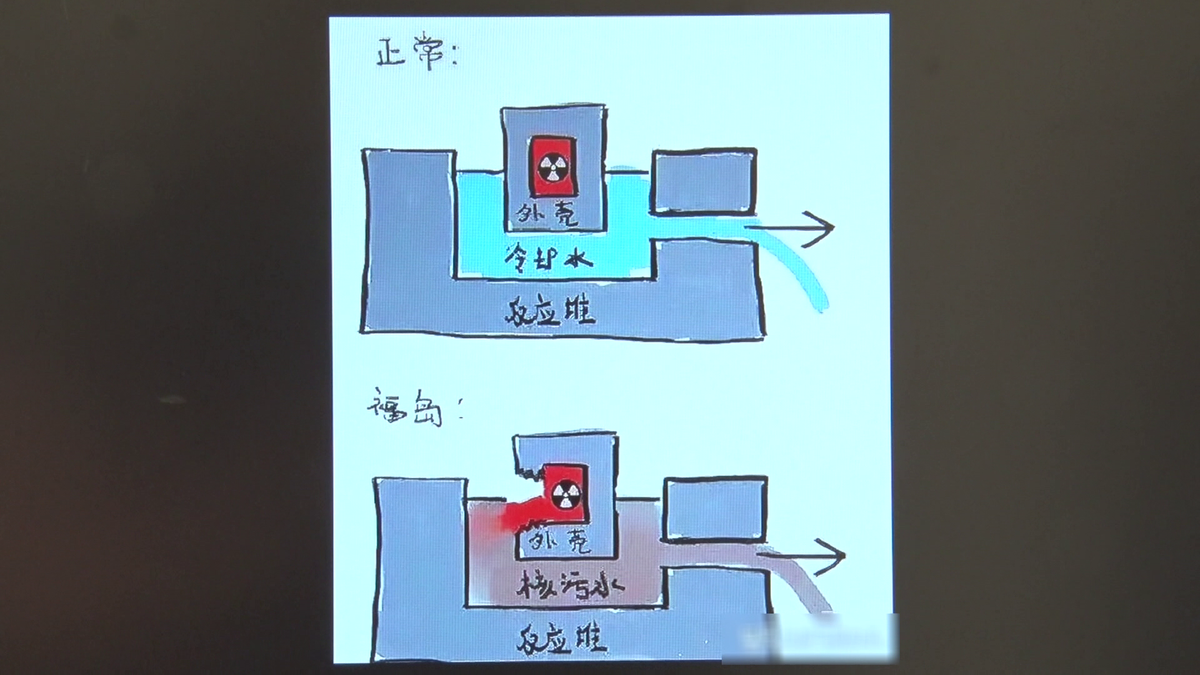 中国のSNSで拡散されたニセ情報の画像