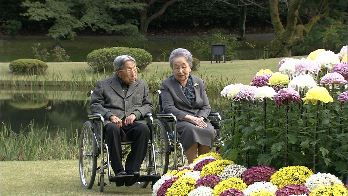 三笠宮妃百合子さま　都内の病院に入院