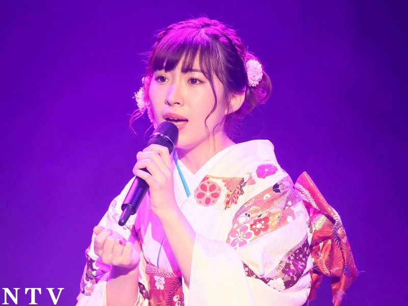 岩佐美咲、新曲「佐渡の鬼太鼓」を初歌唱