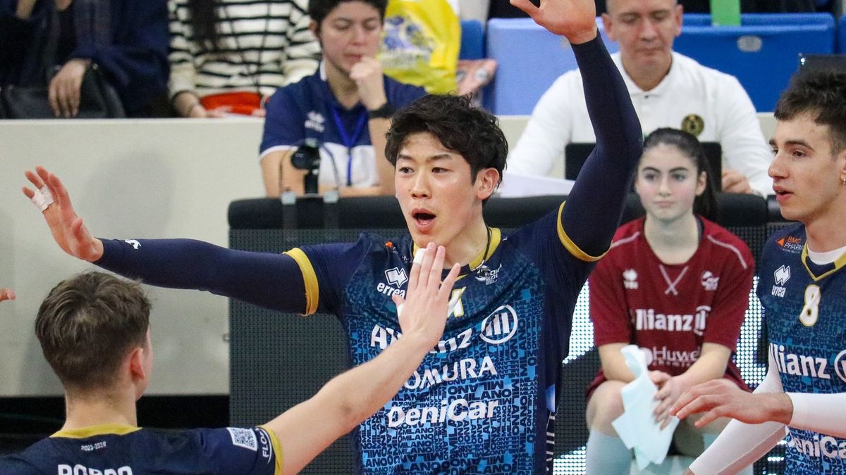 【バレー】石川祐希　強烈バックアタック2発でミラノがベスト4　決勝で日本人対決の可能性