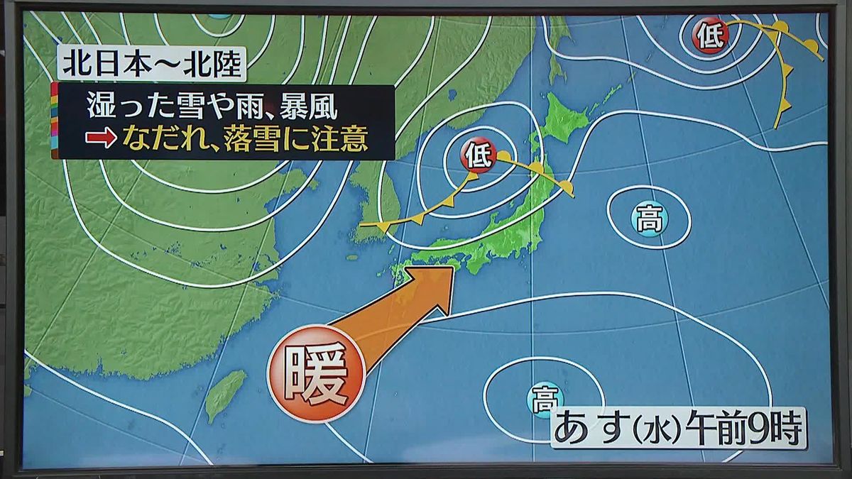 【天気】全国的に気温上昇　北日本は風が強まり大荒れ