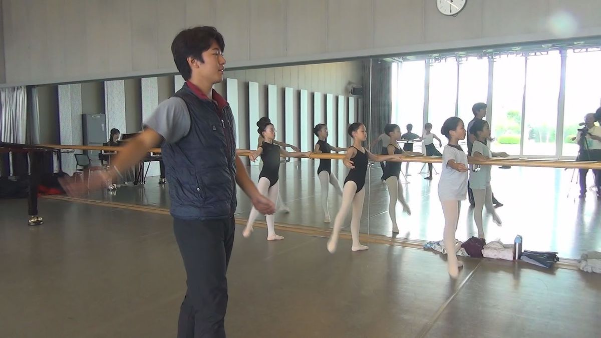 米バレエ団でプロダンサーとして活躍する松本市出身の清沢飛雄馬さん　初めてふるさとで公演とワークショップ　若手を指導【長野】