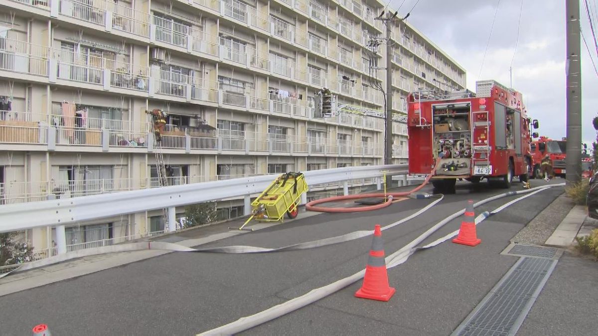 県営住宅の一室で火事　部屋の住人の少女（17）がやけど　名古屋・緑区