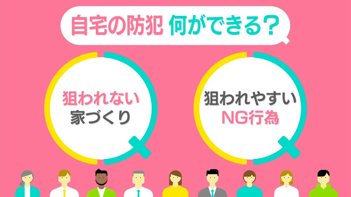 強盗相次ぐ…自宅の防犯対策とNG行為　SNSで「これから寝ます」が情報源に？道端にゴミがあったら？【#みんなのギモン】