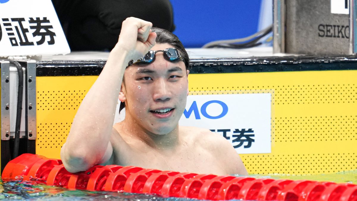 【競泳】松元克央が日本新　100m自由形で47秒85　世界選手権内定「感覚以上のタイム出た」