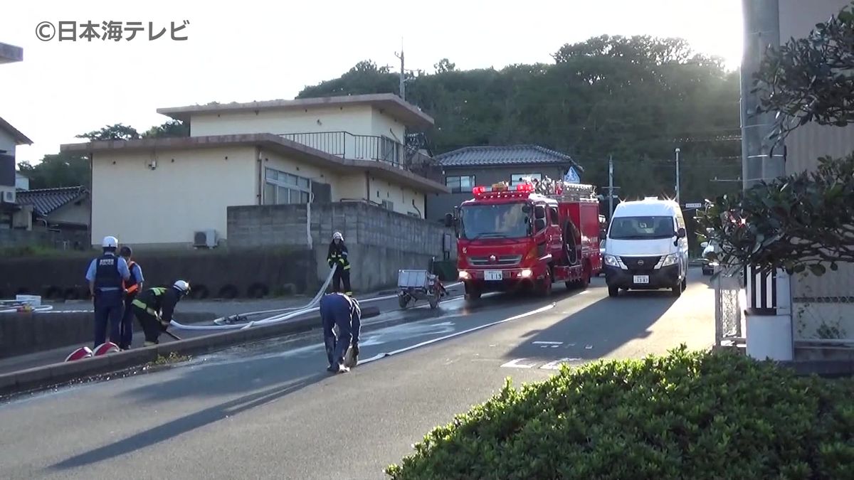 浜田市でアパートの1室焼く火事　焼け跡から遺体発見　島根県浜田市