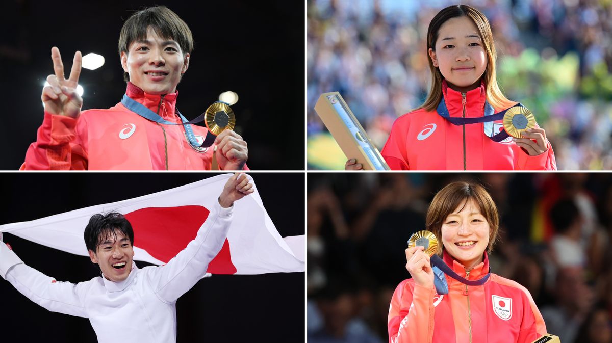 4つの金メダルを獲得した日本がメダルランキングで堂々のトップ　最多12個のアメリカは3位【パリ五輪/大会3日目】