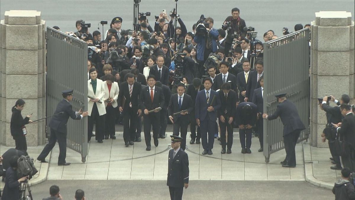 特別国会召集　東海地方の衆院選当選の議員も初登院　国会議員としての一歩を踏み出す