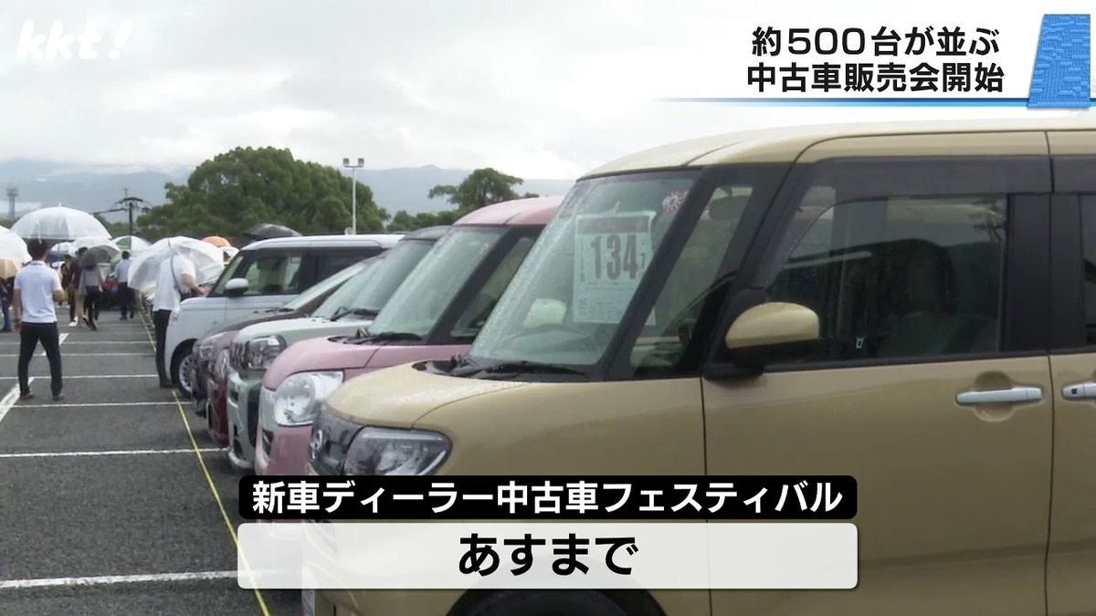 中古車販売会(グランメッセ熊本)