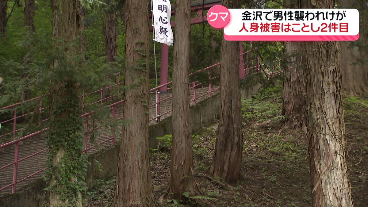 自力で病院へ　クマに襲われた男性　顔や足ひっかかれるけが　