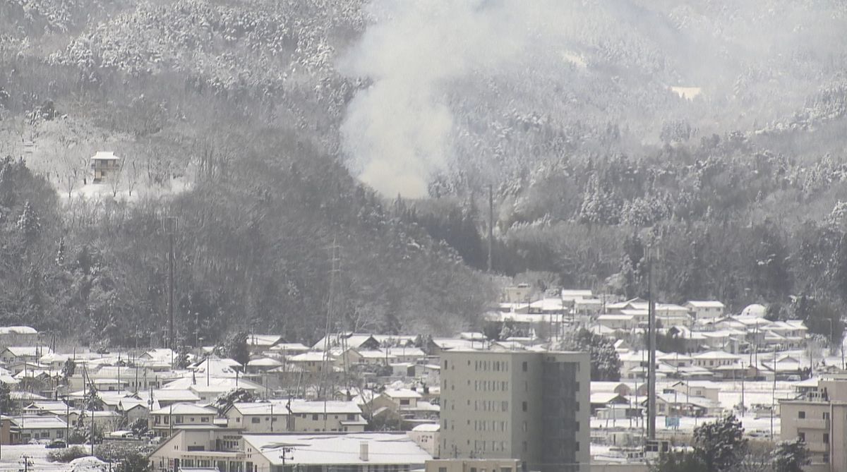 福島市山田で建物火災（6日午前7時45分覚知）高齢女性1人が軽傷か