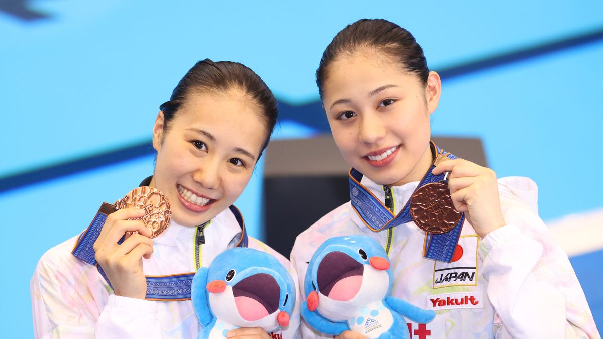 アーティスティックスイミング・チームフリー日本銀メダル獲得　前大会に並ぶ7つ目のメダル