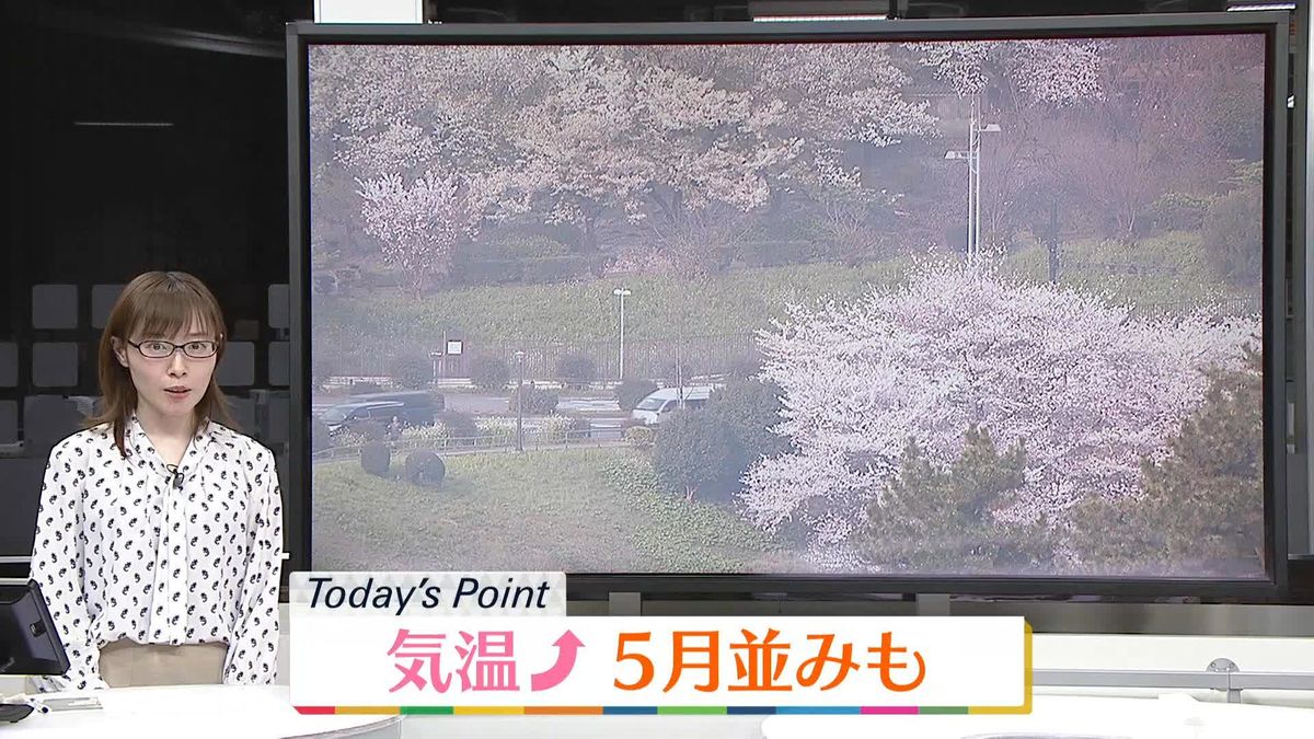【天気】気温上昇　仙台、青森や新潟などで5月並みも
