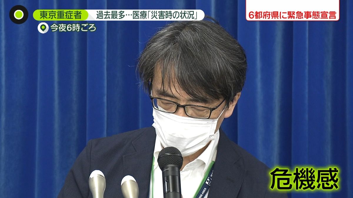 東京の重症者最多…医療「災害時の状況」に