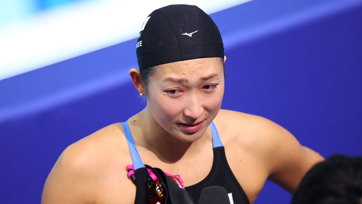 【競泳】池江璃花子、インタビュー冒頭は“15秒の無言”　「勝負の世界なので...」100バタ準決勝敗退で涙