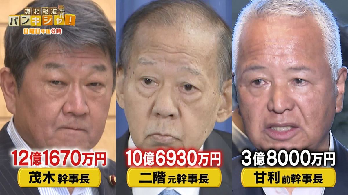 法改正で裏金どうなる？「政策活動費」を検証　自民党現役秘書らを直撃【バンキシャ！】