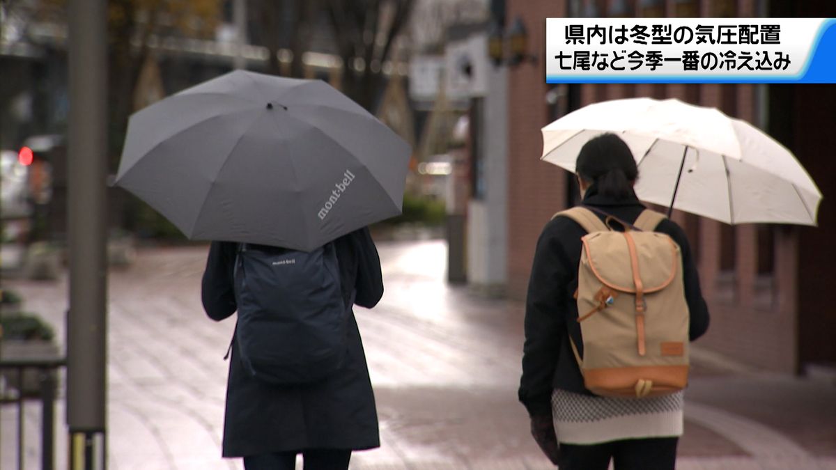 石川県冬型の気圧配置に　県内3か所で今シーズン一番の冷え込み　土砂災害に注意・警戒