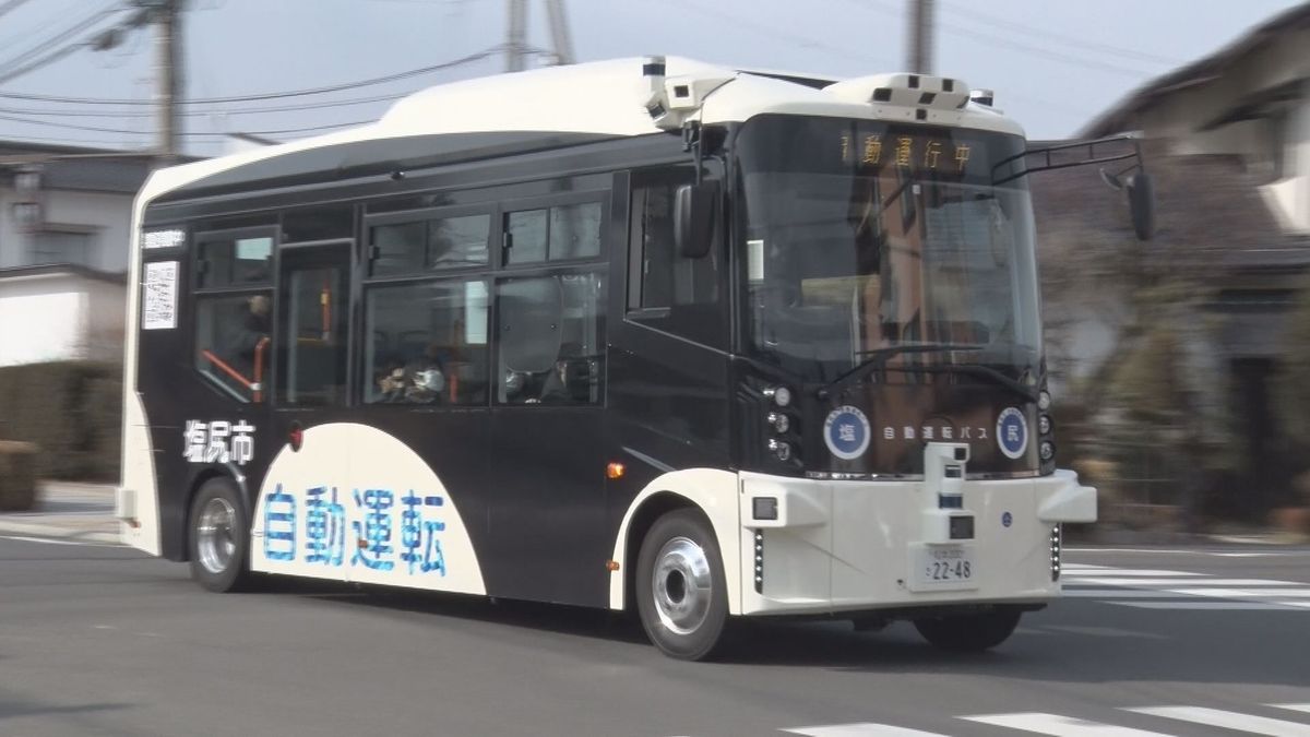 担い手不足解消に期待　運転手がいない！自動運転バス実証実験　来年度は運行エリア拡大も