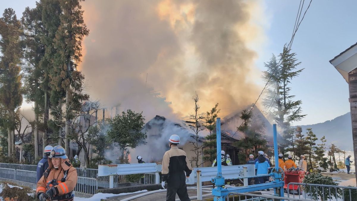 住宅1棟全焼 焼け跡から1人遺体で発見 住人の高齢男性か 福井市徳光町