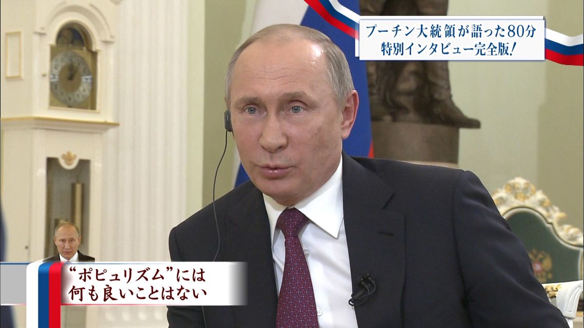 プーチン大統領　特別インタビュー全文１９