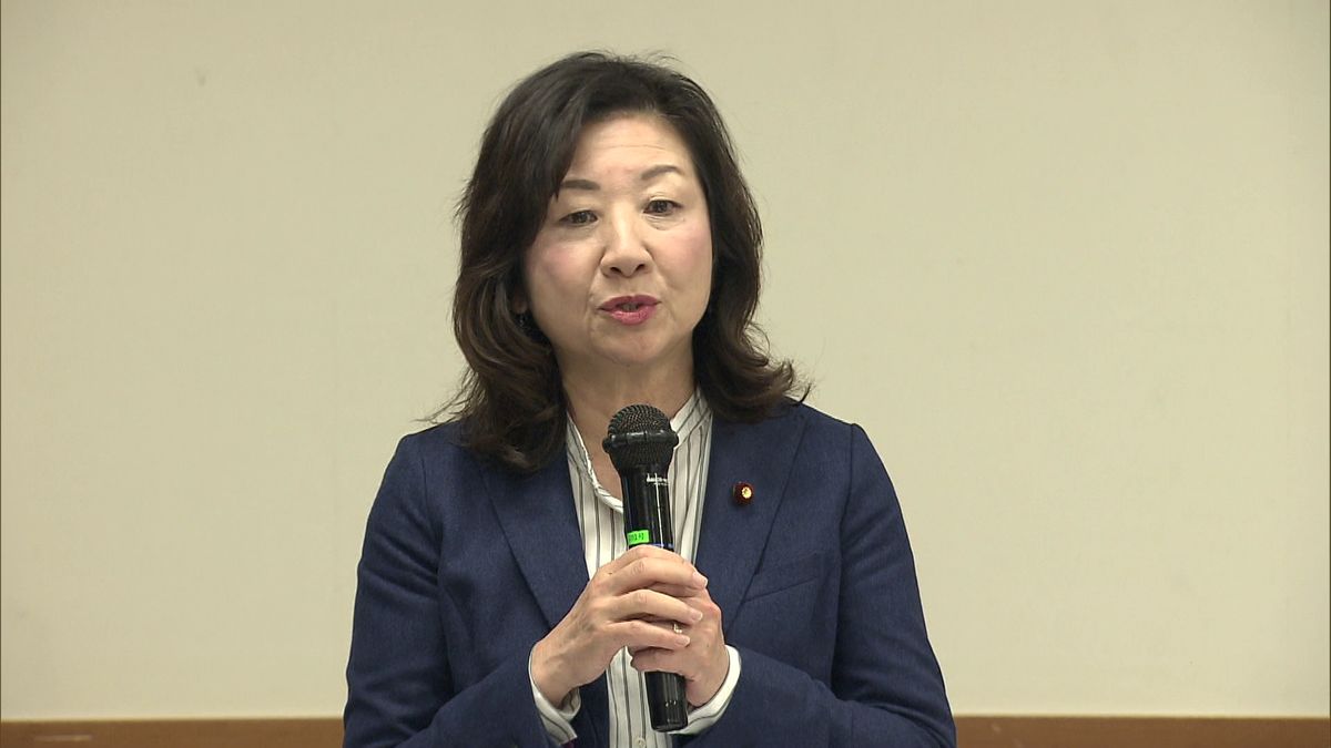 「共同親権」法案に反対の野田聖子元総務相「こどもの立場に立った議論を」