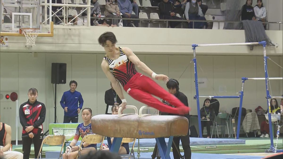 体操のまち鯖江ゆかりのトップアスリート集結　パリ五輪金メダル杉野正尭選手　宮田笙子選手　圧巻の演技に沸く