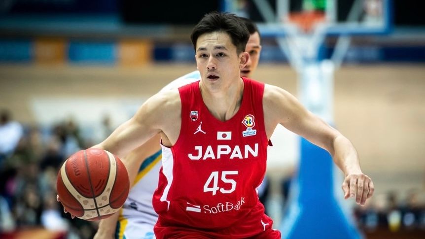 日本代表ポイントガード・テーブス海選手(C)FIBA