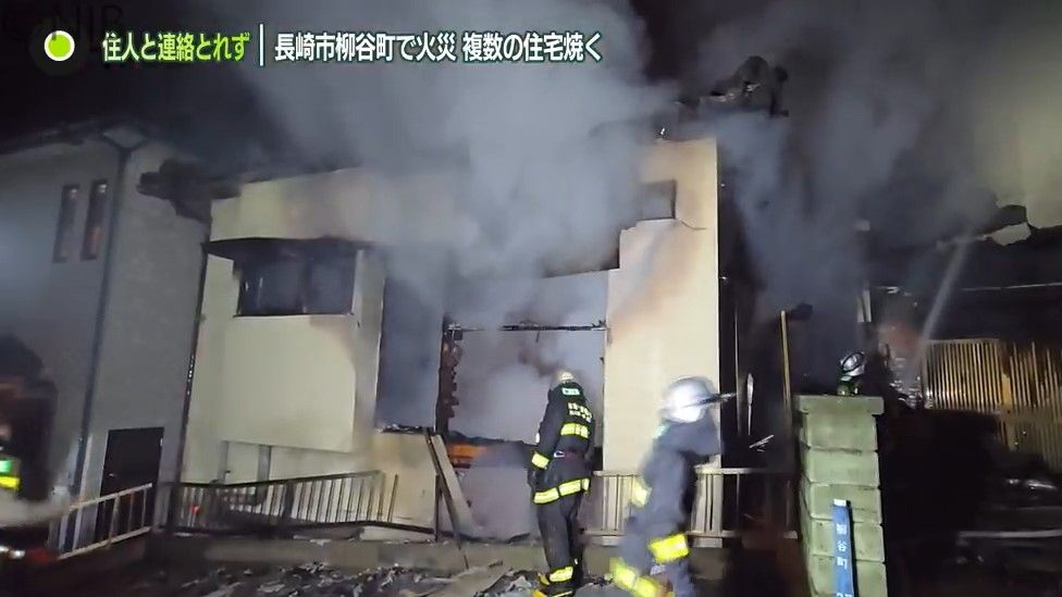 【続報】長崎市で建物火災「住宅の焼け跡から1人の遺体見つかる」火災現場は斜面地の住宅密集地《長崎》