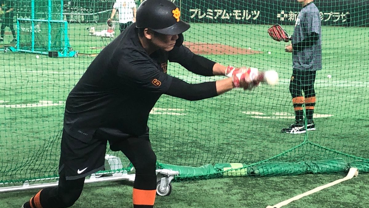 【巨人】坂本勇人 バント練習で「思い出した」とつぶやく 今月2日には「100人いたら100人バント」の状況で見事に決める