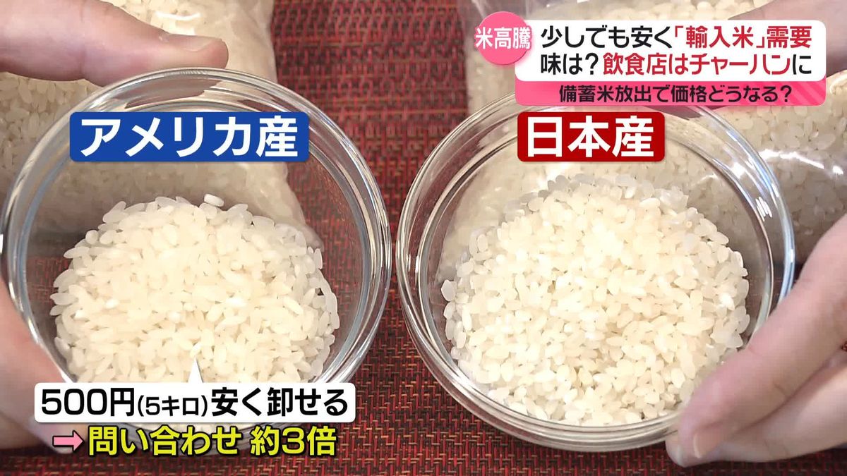 備蓄米放出で価格どうなる？　外食チェーンでは「輸入米」取り入れる動き広がる