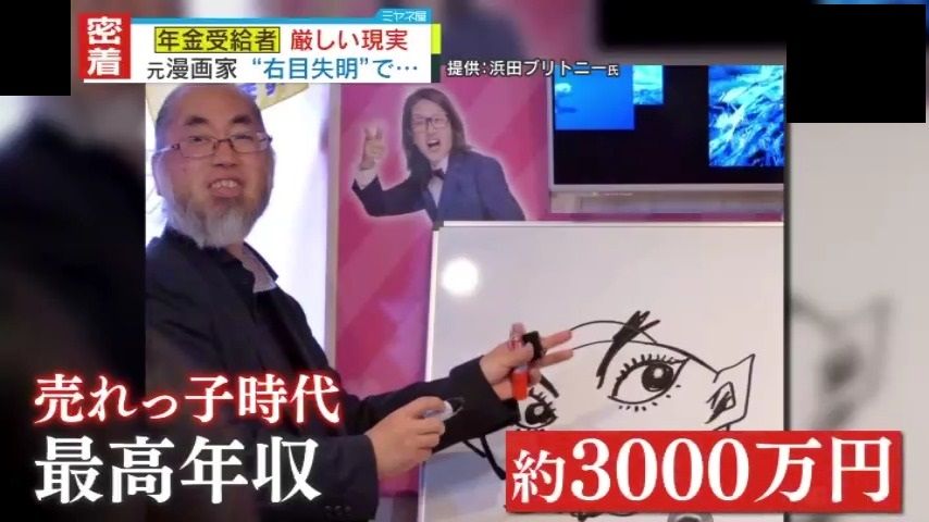 多くの連載を抱え、年収は最高3000万円