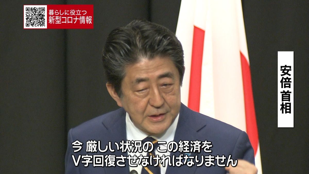 安倍首相　経済対策への意欲を強調