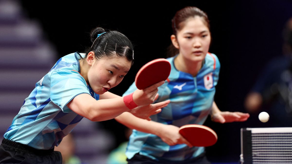 【卓球】張本美和と木原美悠ペアが大金星　中国の世界1位＆3位ペアを撃破