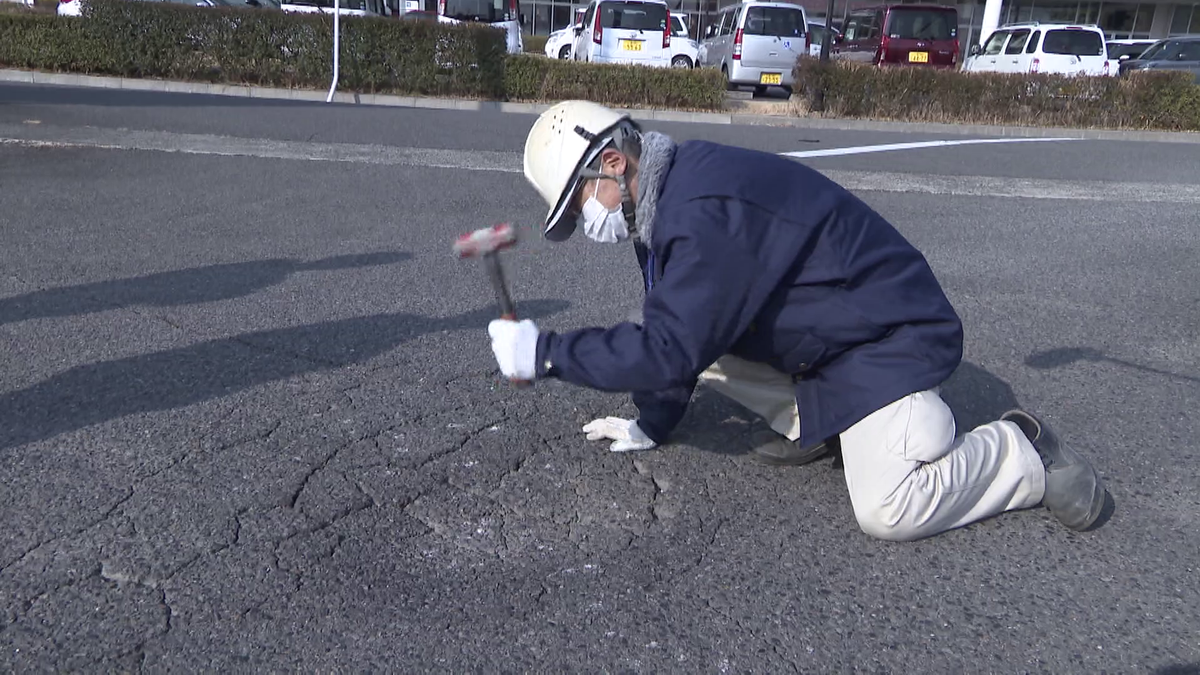 「怪しい音が…」愛知県でも下水道の緊急点検、取材中に“へこみ”を発見「空洞ができている可能性がある」愛知・一宮市