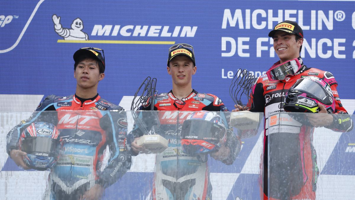 【MotoGP】ル・マンでMoto2小椋藍が今季初表彰台　大逆転で2位　久々の優勝への課題は