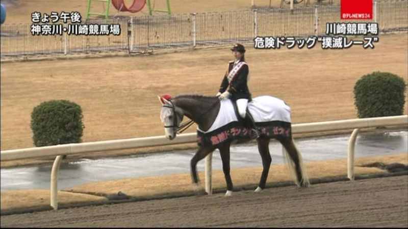 川崎競馬場で危険ドラッグ“撲滅レース”