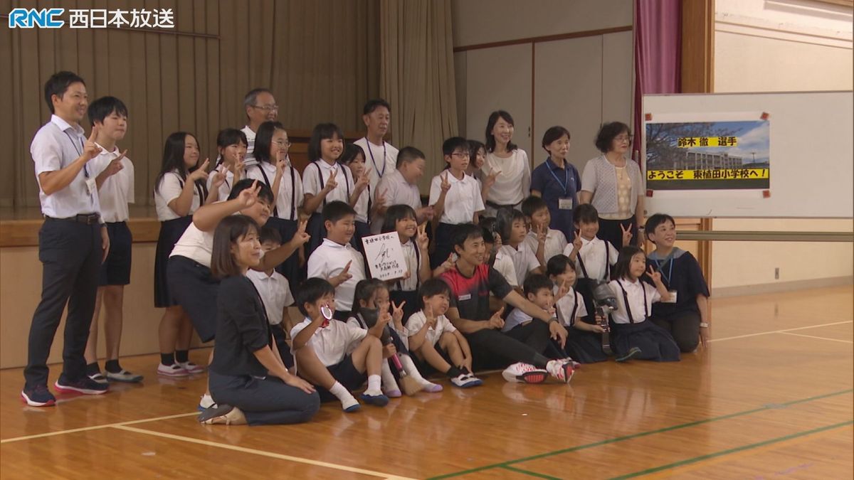 「ジャパンパラ」選手が小学生と交流　高松市での開催を前に