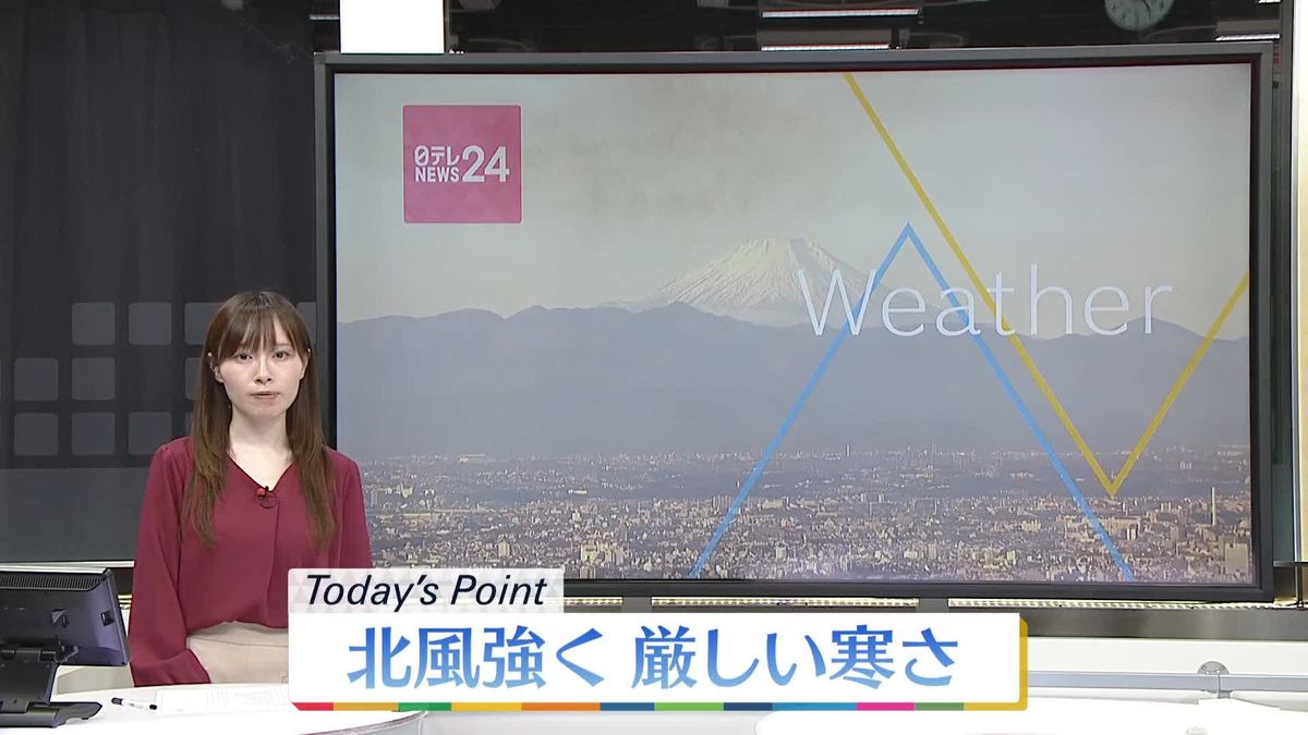 【天気】北日本の日本海側は広く雪、北陸～山陰は冷たい雨や雪に　西・東日本の太平洋側は広く晴れ