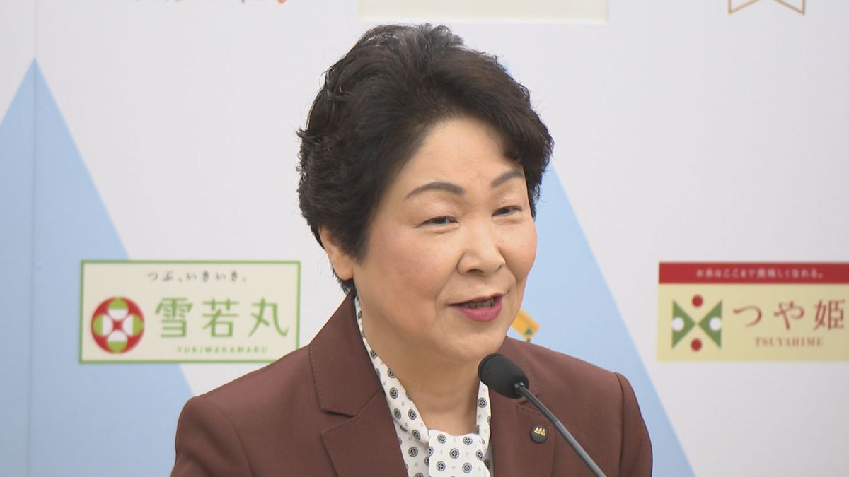 5選の山形県知事　選挙戦で初めて支援を受けた自民党と「協力し合いながら政策を前に進めたい」