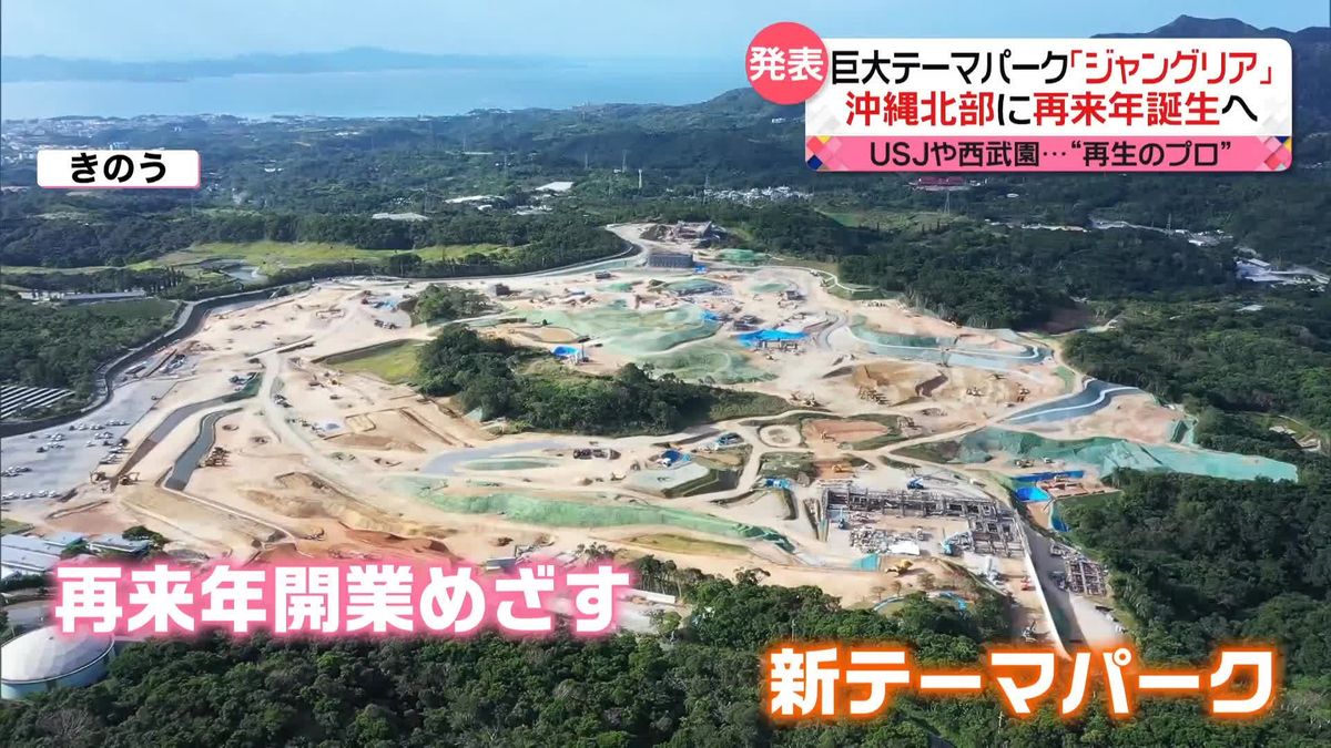 巨大テーマパーク「ジャングリア」沖縄北部に再来年誕生へ　期待と不安の声も…